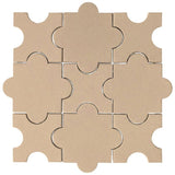 Clay Arabesque Segovia Tile - Avente Tile