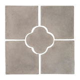 Daisy Deco Rustic Relief Deco Tile 17"x17" - Avente Tile