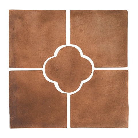 Daisy Deco Rustic Relief Deco Tile 17"x17" - Avente Tile