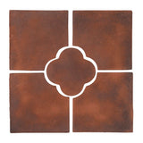 Daisy Deco Rustic Relief Deco Tile 17"x17" - Avente Tile