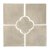 Daisy Deco Rustic Relief Deco Tile 17"x17" - Avente Tile