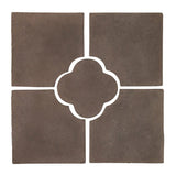 Daisy Deco Rustic Relief Deco Tile 17"x17" - Avente Tile