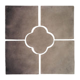 Daisy Deco Rustic Relief Deco Tile 8"x8" - Avente Tile