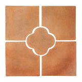 Daisy Deco Rustic Relief Deco Tile 8"x8" - Avente Tile