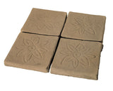Flower Deco Rustic Relief Deco Tile 5"x5" - Avente Tile