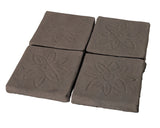 Flower Deco Rustic Relief Deco Tile 5"x5" - Avente Tile