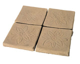 Flower Deco Rustic Relief Deco Tile 5"x5" - Avente Tile