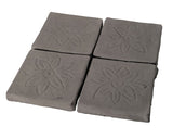 Flower Deco Rustic Relief Deco Tile 5"x5" - Avente Tile