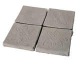 Flower Deco Rustic Relief Deco Tile 5"x5" - Avente Tile