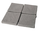 Flower Deco Rustic Relief Deco Tile 5"x5" - Avente Tile
