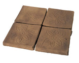 Flower Deco Rustic Relief Deco Tile 5"x5" - Avente Tile