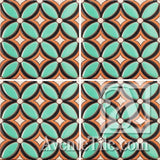 Geometrical Petals E - Avente Tile
