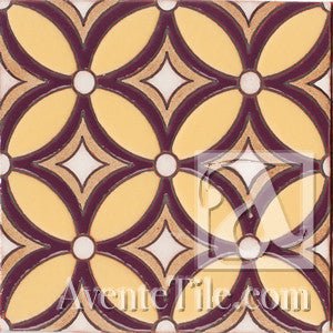Geometrical Petals J - Avente Tile