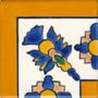 La Ermita Hand Painted Ceramic Tile - Avente Tile