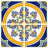 La Ermita Hand Painted Ceramic Tile - Avente Tile