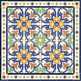 La Merced Hand Painted Ceramic Tile - Avente Tile