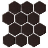 Malibu Field Classic Black 296C Ceramic Tile - Avente Tile