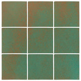 Malibu Field Copper Ceramic Tile - Avente Tile