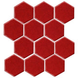 Malibu Field Fire Engine Red 7622C Ceramic Tile - Avente Tile