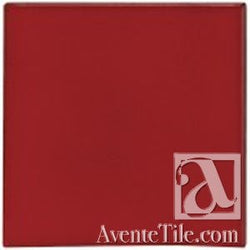 Malibu Field Fire Engine Red 7622C Ceramic Tile - Avente Tile