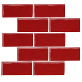 Malibu Field Fire Engine Red 7622C Ceramic Tile - Avente Tile