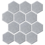 Malibu Field Silver Shadow Ceramic Tile - Avente Tile