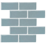 Malibu Field Sky Blue 290C Ceramic Tile - Avente Tile