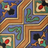 Malibu Ramera Quarter Design Spanish Tile - Avente Tile