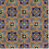 Malibu Ramera Quarter Design Spanish Tile - Avente Tile