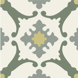 Mission Alegre Verde 8"x8" Encaustic Cement Tile - Avente Tile