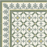 Mission Alegre Verde 8"x8" Encaustic Cement Tile - Avente Tile