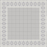 Mission Amalia B Border 8"x8" Encaustic Cement Tile - Avente Tile