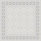 Mission Amalia B Border 8"x8" Encaustic Cement Tile - Avente Tile
