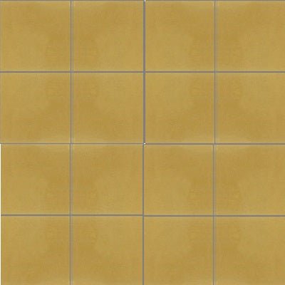 Mission Amarillo Dorado 4"x4" Encaustic Cement Tile - Avente Tile