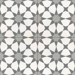Mission Anza Evening Gray 8"x8" Encaustic Cement Tile - Avente Tile