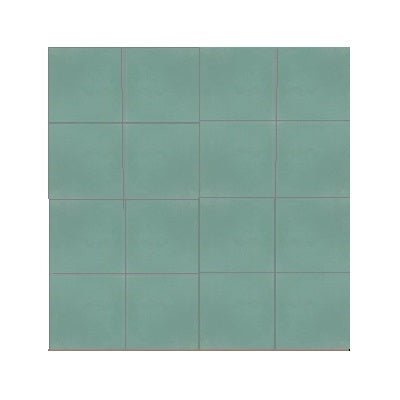 Mission Aqua 3"x3" Encaustic Cement Tile - Avente Tile
