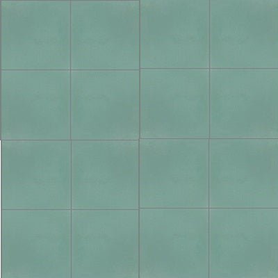 Mission Aqua 4"x4" Encaustic Cement Tile - Avente Tile