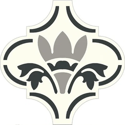 Mission Arabesque Malaga French 01 Cement Tile 10"x10" - Avente Tile