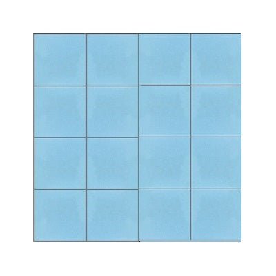 Mission Azul Caribe 3"x3" Encaustic Cement Tile - Avente Tile