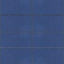 Mission Azul Rey 4"x8" Encaustic Cement Tile - Avente Tile