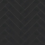 Mission Black 2"x8" Encaustic Cement Tile - Avente Tile