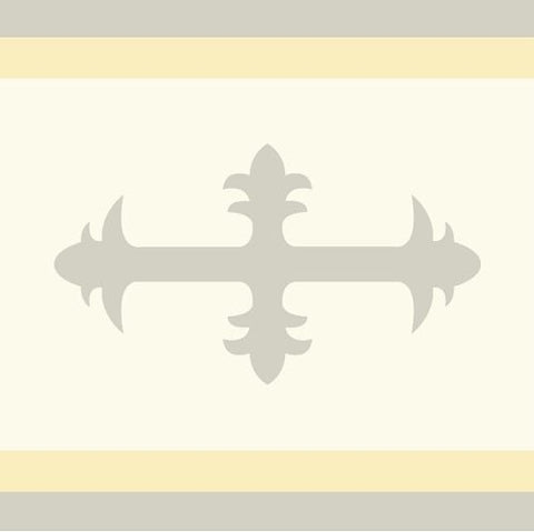 Mission Cadiz Border 8"x8" Encaustic Cement Tile - Avente Tile