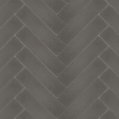 Mission Charcoal 2"x8" Encaustic Cement Tile - Avente Tile