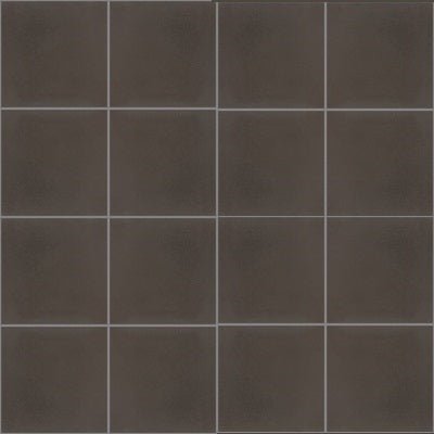 Mission Chocolate 4"x4" Encaustic Cement Tile - Avente Tile
