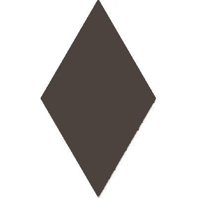 Mission Chocolate 4"x8" Diamond Encaustic Cement Tile - Avente Tile