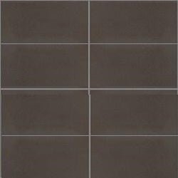 Mission Chocolate Asia 4"x8" Encaustic Cement Tile - Avente Tile