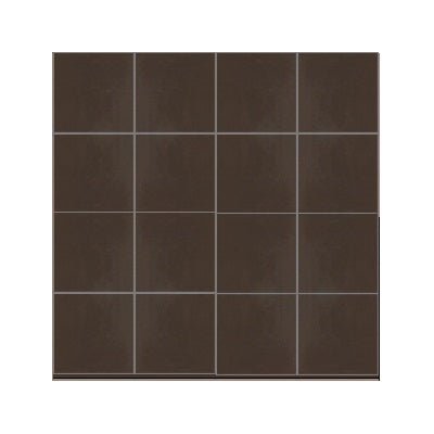 Mission Dark Brown 3"x3" Encaustic Cement Tile - Avente Tile