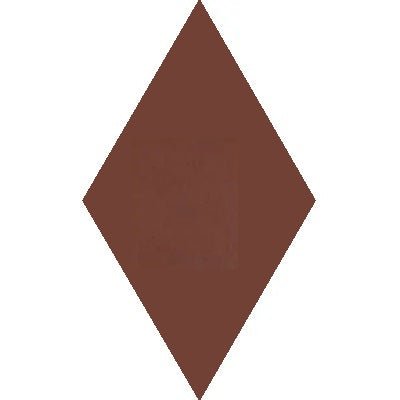 Mission D'Hanis Red 4"x8" Diamond Encaustic Cement Tile - Avente Tile