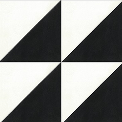 Mission Diagonal Classic 4"x4" Encaustic Cement Tile - Avente Tile