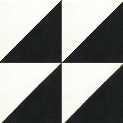 Mission Diagonal Classic 4"x4" Encaustic Cement Tile - Avente Tile